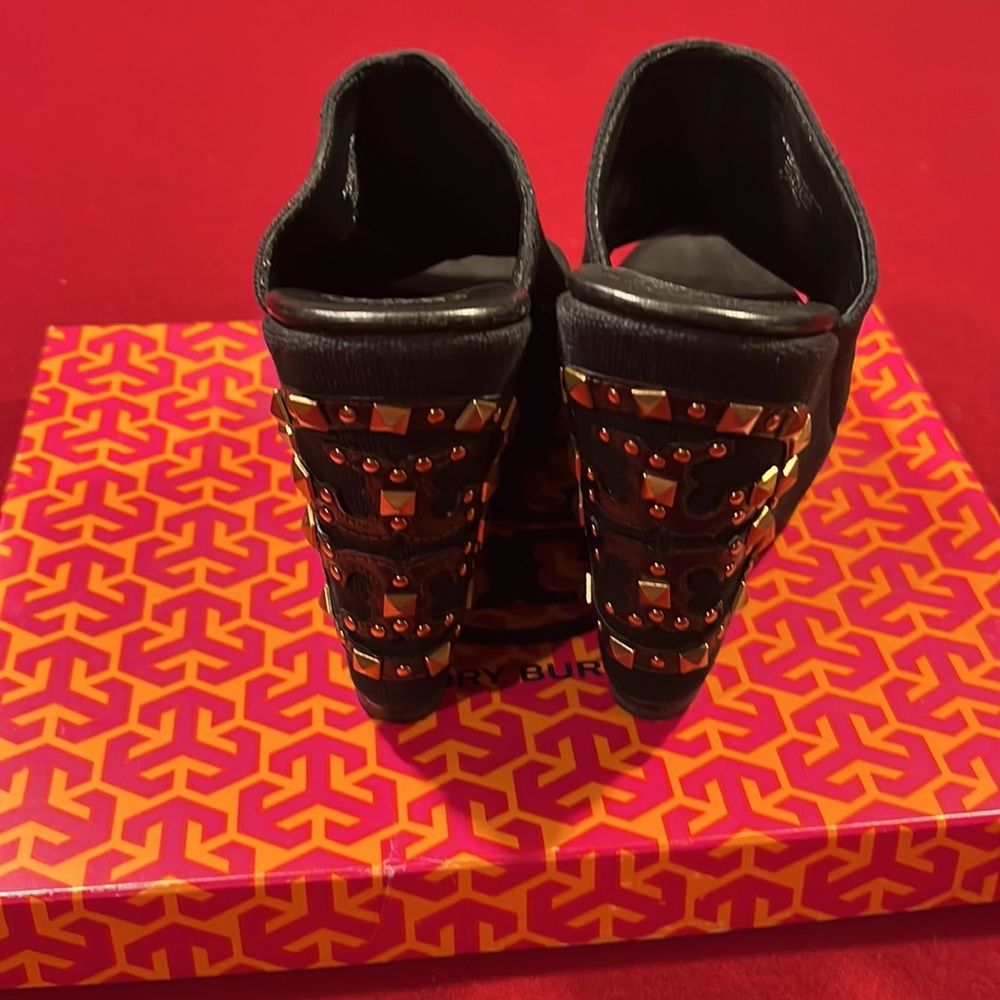 Tory Burch Black Wedges - Picture 2 of 3